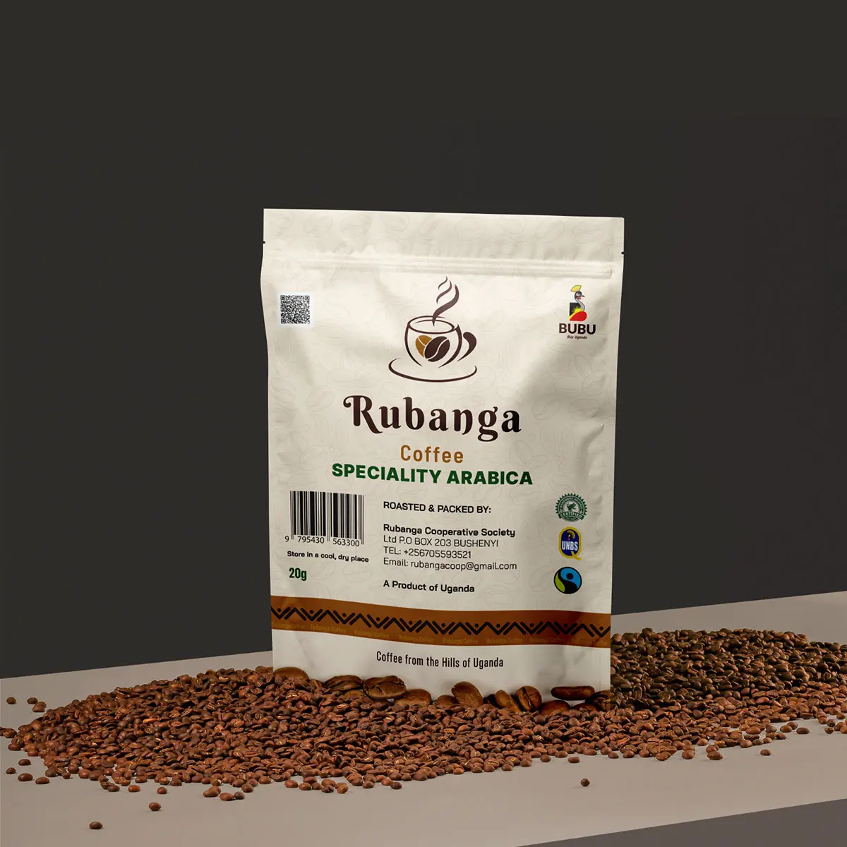 Arabica sachets · 20g (12 pcs)